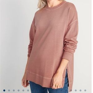 Old Navy Oversized Tunic Sweatshirt